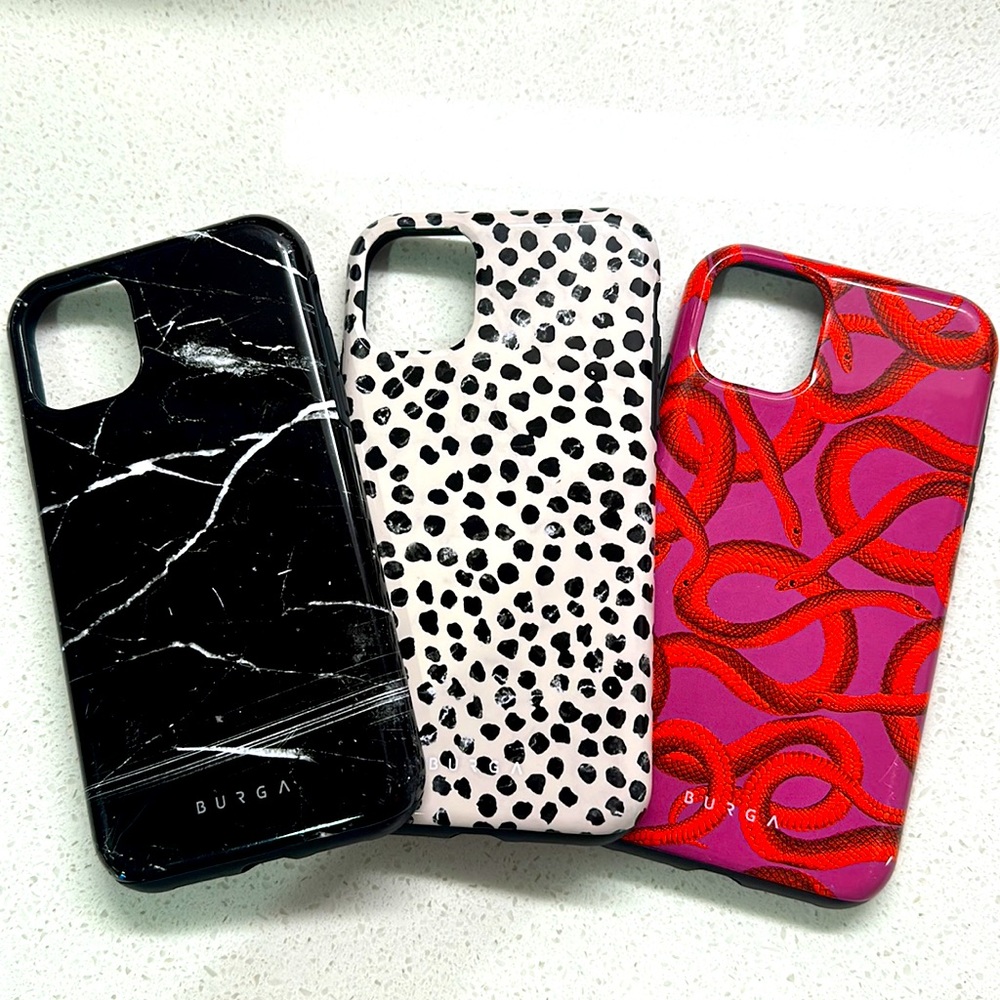 BURGA iPhone 11 phone cases (3 cases)